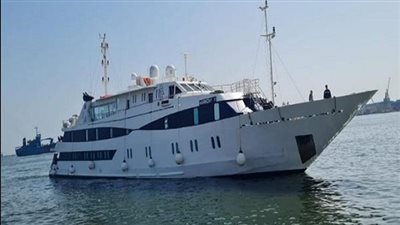 اقتصادية قناة السويس: وصول اليخت HARMONY V لميناء بورسعيد السياحي