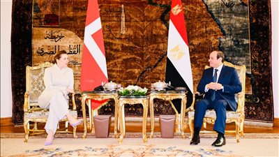 السيسي: مستعدون لتقديم التسهيلات اللازمة لعمل الشركات الدنماركية في مصر