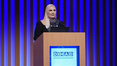 وزيرة التضامن تشارك في مؤتمر دبي الدولي للإغاثة والتطوير «ديهاد»