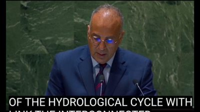 وزير الري يشارك فى الجلسة الختامية لمؤتمر الأمم المتحدة للمياه