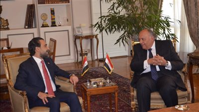 وزير الخارجية يؤكد دعم مصر الكامل لأمن واستقرار العراق 