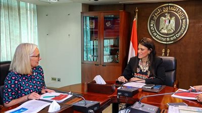 «المشاط» تبحث مع بعثة «USAID» تطور تنفيذ الاستراتيجية القُطرية للتعاون الإنمائي 2020-2025