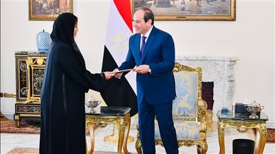 الرئيس السيسي يتسلم دعوة للمشاركة بقمة المناخ «COP28» في دبي