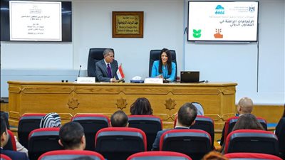 وزيرة التعاون الدولي تلتقي الدفعة 55 للملحقين الدبلوماسيين الجدد 