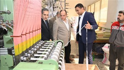 وزير التجارة يتفقد مجمع الصناعات النسيجية والمنطقة الصناعية القديمة بالمحلة الكبرى