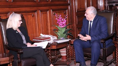 وزير الزراعة يبحث أوجه التعاون المستقبلي مع الوكالة الأمريكية للتنمية الدولية 