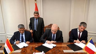 توقيع اتفاقية التسهيلات الائتمانية لمشروع رفع كفاءة محطة معالجة الصرف الصحي بحلوان