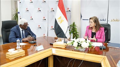 وزيرة التخطيط تبحث التعاون مع منظمة المدن والحكومات المحلية المتحدة الأفريقية