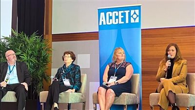 رشا راغب متحدثًا رئيسيًا بمؤتمر المجلس الأمريكي لاعتماد التعليم المستمر والتدريب