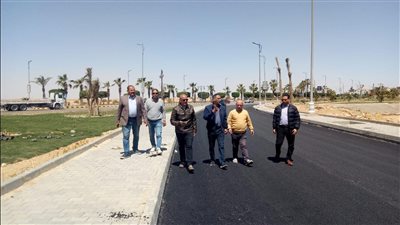 رئيس جهاز مدينة بدر يتفقد أعمال تطوير الطرق ومداخل الأحياء السكنية 