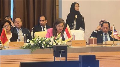 وزيرة التخطيط تشارك في المائدة المستديرة لمجلس محافظي البنك الإسلامي للتنمية