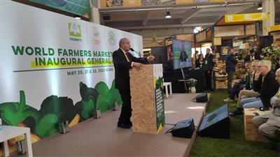 وزير التموين يشارك في إجتماع التحالف العالمى لأسواق المزارعين بروما