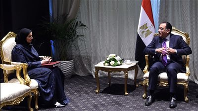 رئيس الوزراء يلتقي وزيرة التنمية الاجتماعية والأسرة القطرية