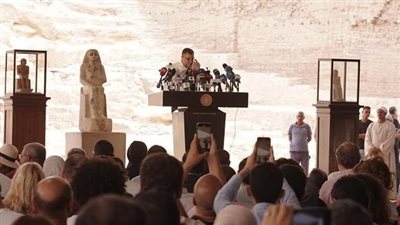 تفاصيل اكتشاف أكبر ورشة تحنيط آدمية وحيوانية في سقارة