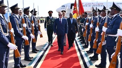 السيسي يؤكد وجود آفاق واسعة لتطوير التعاون الاقتصادي بين مصر وموزمبيق