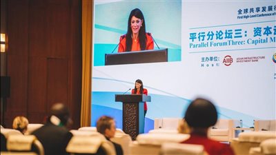 وزيرة التعاون الدولي تثمن الشراكة الاستراتيجية مع الصين في دعم النقل المستدام 