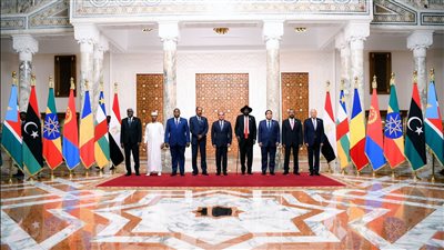 انطلاق مؤتمر قمة «دول جوار السودان» الذي تستضيفه مصر لبحث إنهاء الصراع