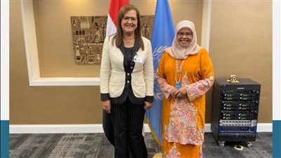 وزيرة التخطيط تبحث تعزيز التعاون مع برنامج الأمم المتحدة للمستوطنات البشرية