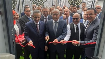 افتتاح أول مكتب سجل تجاري نموذجي بالمنطقة اللوجيستية بمدينة طنطا
