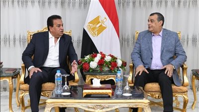 وزيرا «الإنتاج الحربي» و«الصحة» يبحثان التعاون في مجال إقامة المستشفيات الميدانية 