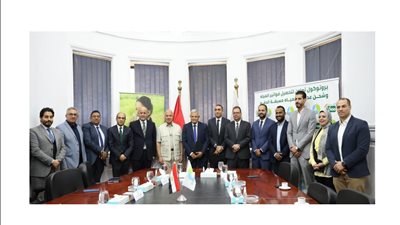 بروتوكول تعاون بين «الأهلي ممكن» والشركة القابضة لمياه الشرب والصرف الصحي