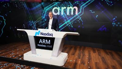 سهم ‏Arm‏ يقفز 10% في مستهل تداولات بورصة ناسداك ‏