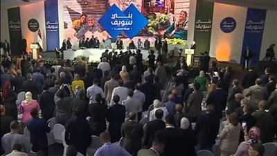 الرئيس السيسي يفتتح عددًا من المشروعات التنموية في بني سويف
