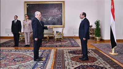 الرئيس السيسي يشهد حلف اليمين للمستشار محمد شوقي عياد نائباً عاماً