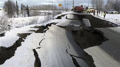 زلزال بقوة 5.1 درجة يضرب ولاية ألاسكا الأمريكية