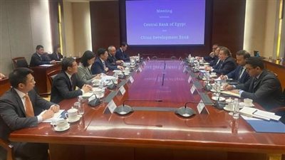 محافظ البنك المركزي يبحث تعزيز التكامل المالي بين مصر والصين
