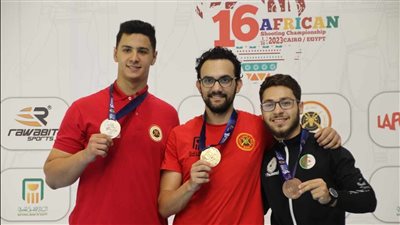 مصر تحصد 3 ميداليات ببطولة إفريقيا للرماية ومقعدا إضافيا في أولمبياد 2024