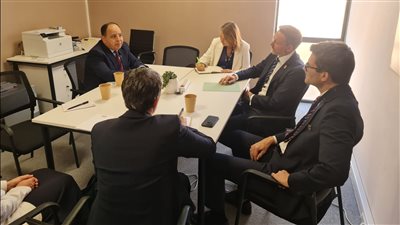 وزير المالية يبحث سبل زيادة الاستثمارات الألمانية فى مصر