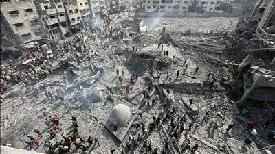 ارتفاع ضحايا العدوان الإسرائيلي على قطاع غزة لـ 10328 شهيدًا
