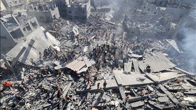 ارتفاع عدد ضحايا العدوان الإسرائيلي على غزة إلى 10569 قتيلا