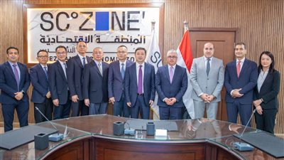 رئيس اقتصادية قناة السويس يبحث التعاون مع منطقة هايكو الصينية للتنمية الصناعية