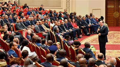 الرئيس السيسي يشهد انطلاق النسخة الثالثة لمعرض التجارة البينية الإفريقية «IATA 2023»