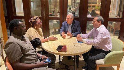 وزير الزراعة يبحث تعزيز التعاون مع نظرائه في جنوب السودان وزامبيا وجامبيا 