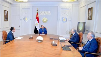 السيسي يوجه بتوفير جميع العوامل الداعمة لنجاح المشروعات القومية بقطاعي الزراعة والري 