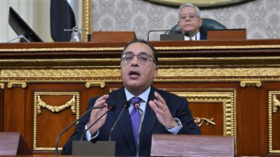 رئيس الوزراء يلقي بياناً أمام مجلس النواب بشأن الجهود المصرية لدعم الفلسطينيين 