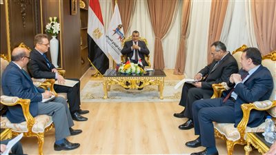 وزير الإنتاج الحربي يبحث مع سفير ألمانيا سبل تعزيز التعاون المشترك