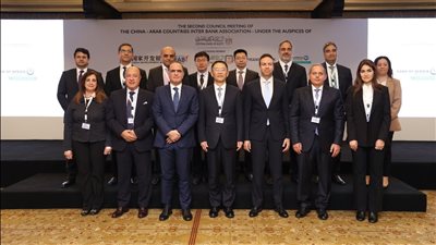 البنك الأهلي يستضيف ثاني اجتماعات تحالف البنوك العربية - الصينية في مصر