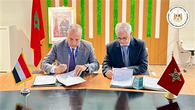 توقيع مذكرة تفاهم بين مصر والمغرب في مجال الإدارة المستدامة للموارد المائية
