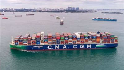 شركة «CMA» الفرنسية ترفع أسعار الشحن من آسيا للبحر المتوسط 100%