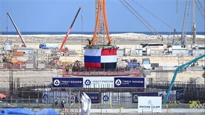 الرئيس السيسي ونظيره الروسي يشهدان فعالية صب خرسانة الوحدة النووية بمحطة الضبعة