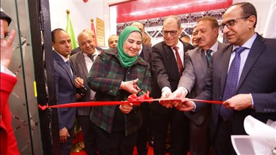 افتتاح فرع جديد لبنك ناصر الاجتماعي في شبين الكوم