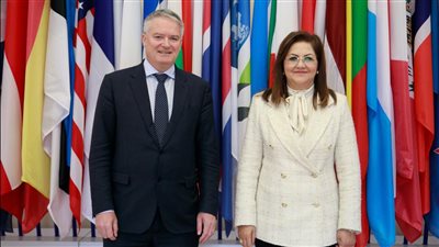 وزيرة التخطيط تبحث تعزيز سبل التعاون مع منظمة التعاون الاقتصادي والتنمية 