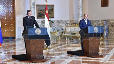 السيسي يشيد بجهود الرئيس السلوفيني في تعزيز العلاقات بين البلدين