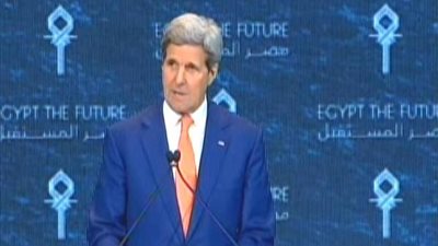 كيري: السيسي اتخذ خطوات مهمة في الإصلاح الاقتصادي وخلق مناخ جيد للاستثمار