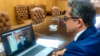 «العنانى» يبحث تعزيز التعاون بين مصر و«الإيسيسكو» في مجال العمل الاثرى