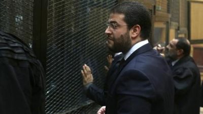 رويترز: إلقاء القبض على نجل محمد مرسي